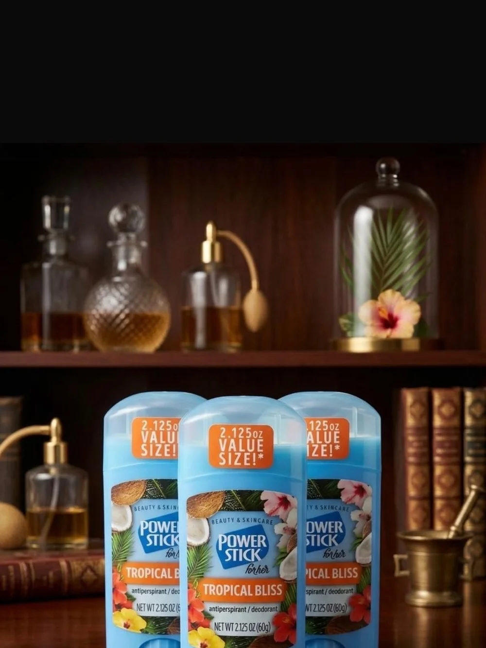 Tropical Bliss Antiperspirant Deodorant - Blue